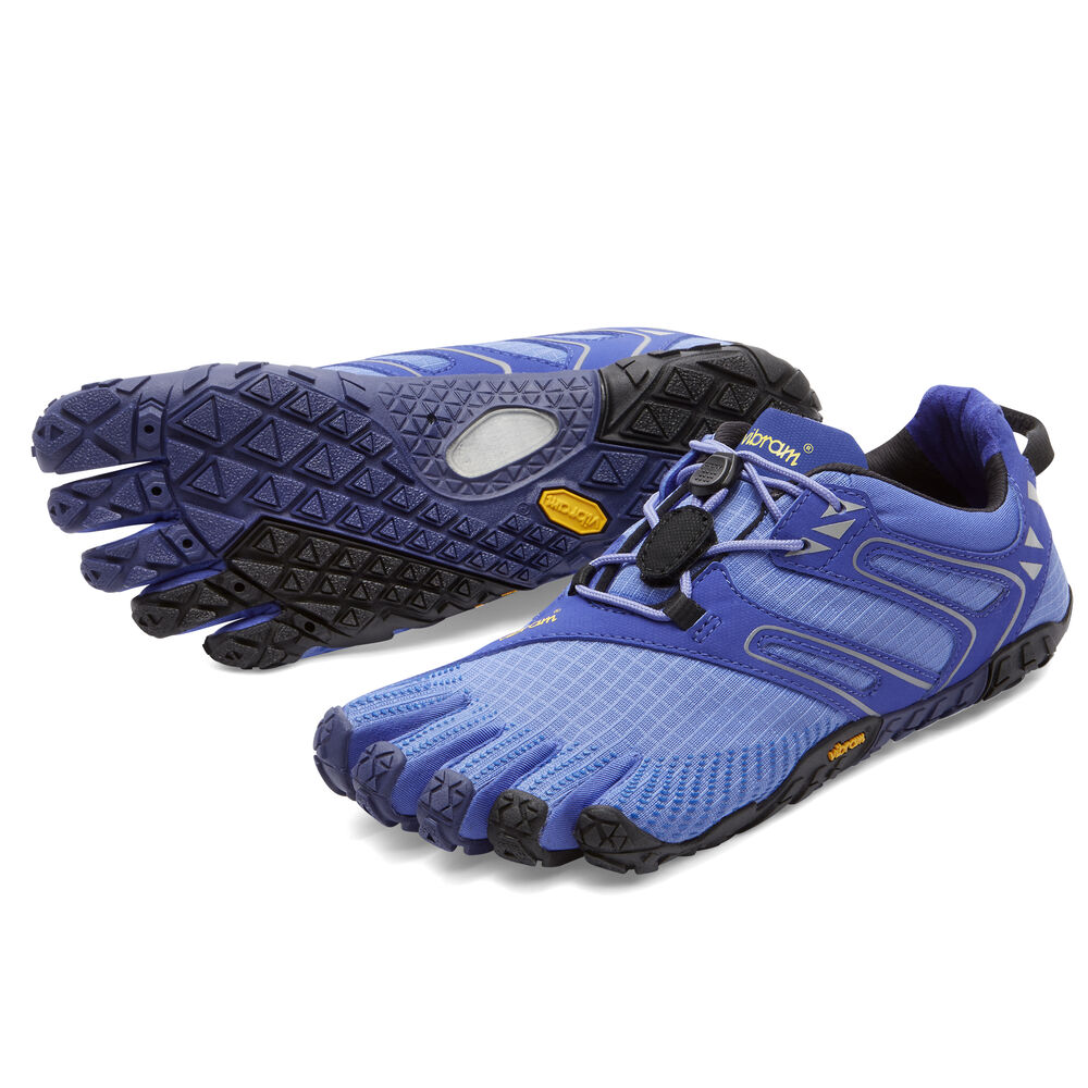 Vibram Fivefingers V-Trail Womens Trail Running Shoes Purple/Black Australia (AJZ267391)